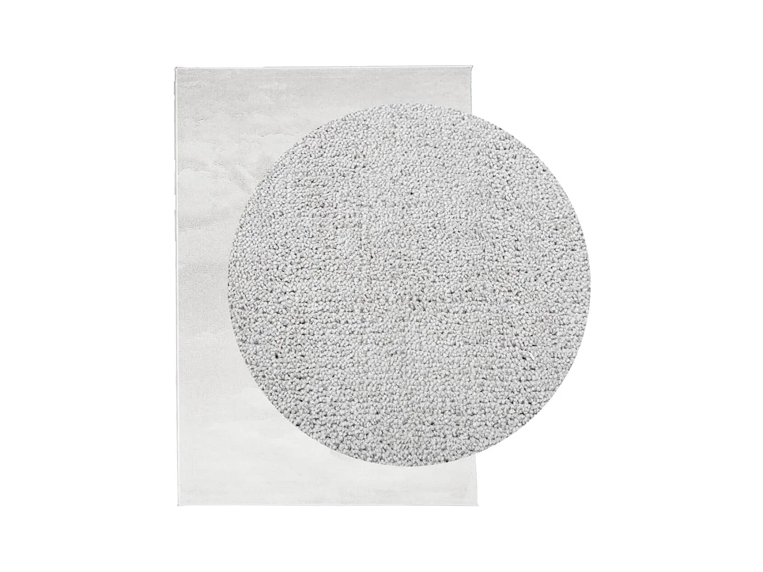 Alfombra de pelo corto OVIEDO gris 140x200 cm