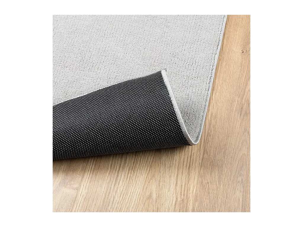 Alfombra de pelo corto OVIEDO gris 140x200 cm