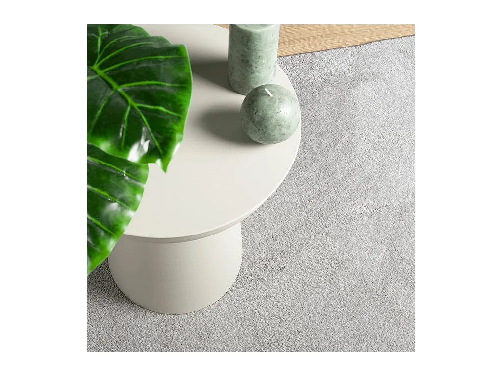 Alfombra de pelo corto OVIEDO gris 140x200 cm