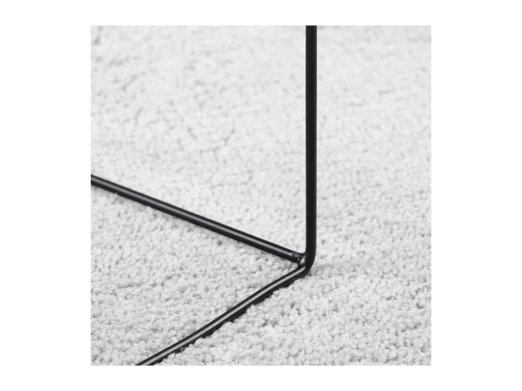 Alfombra de pelo corto OVIEDO gris 140x200 cm