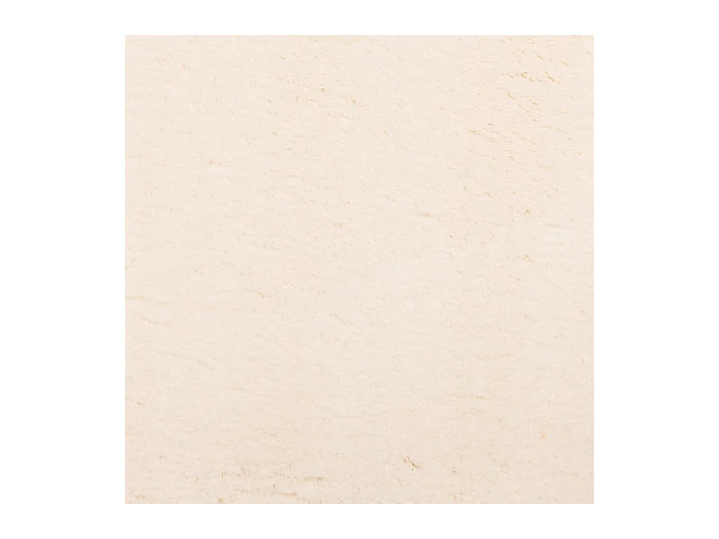 Tappeto HUARTE morbido e lavabile a pelo corto beige 240x340 cm