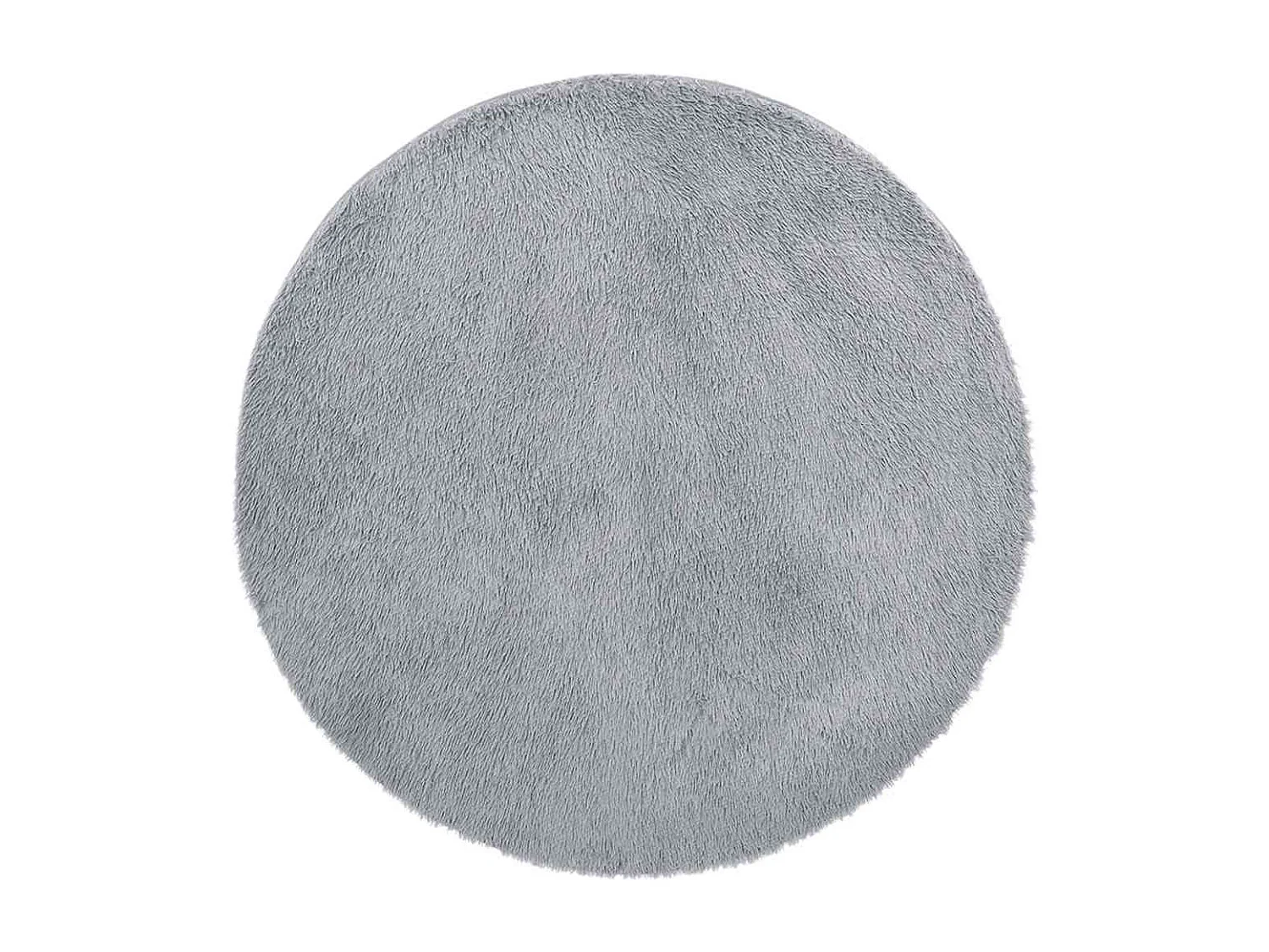 Tapis shaggy à poils longs NAVARRA gris clair 200x200 cm