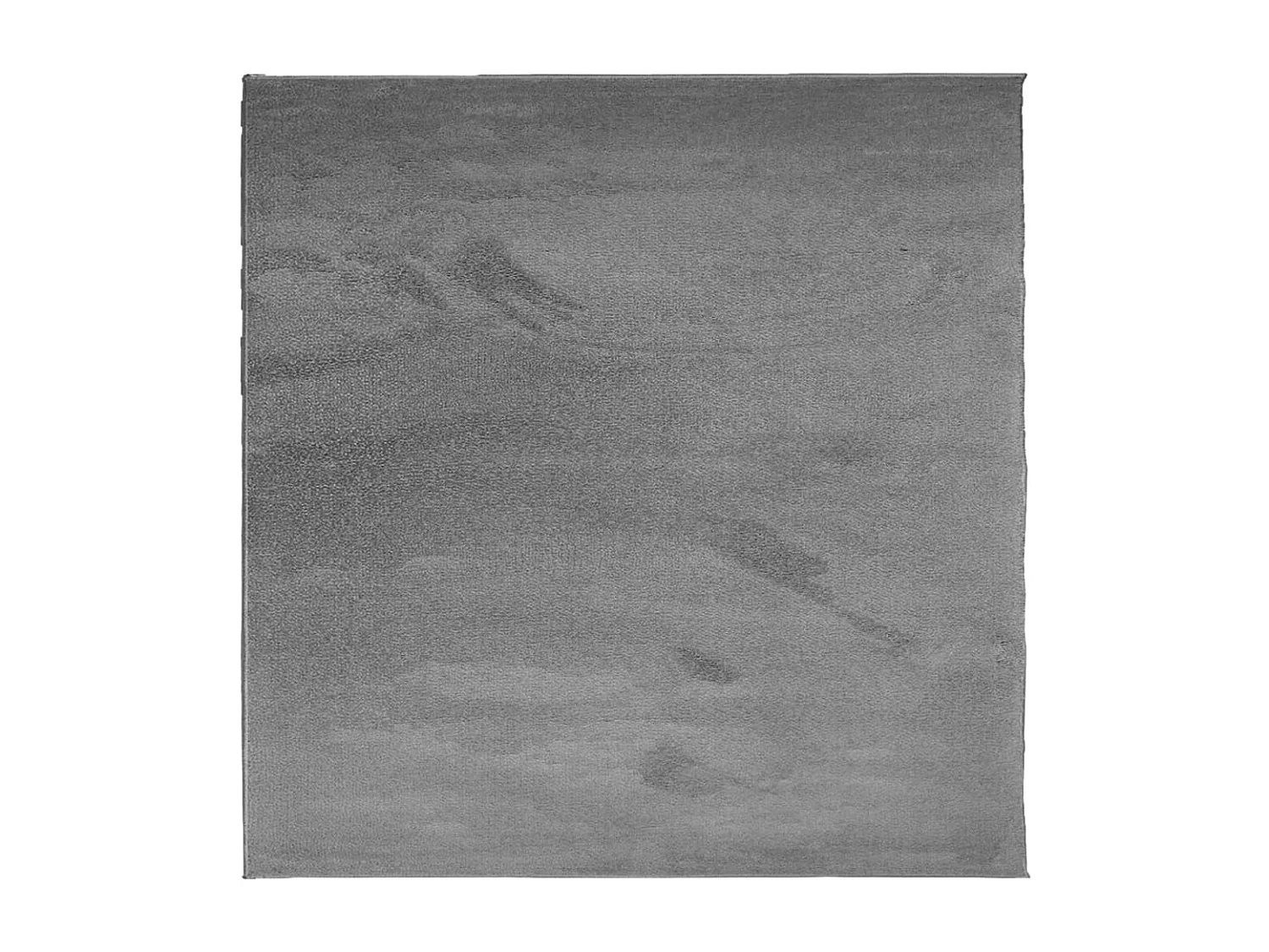 Tapis OVIEDO à poils courts anthracite 120x120 cm