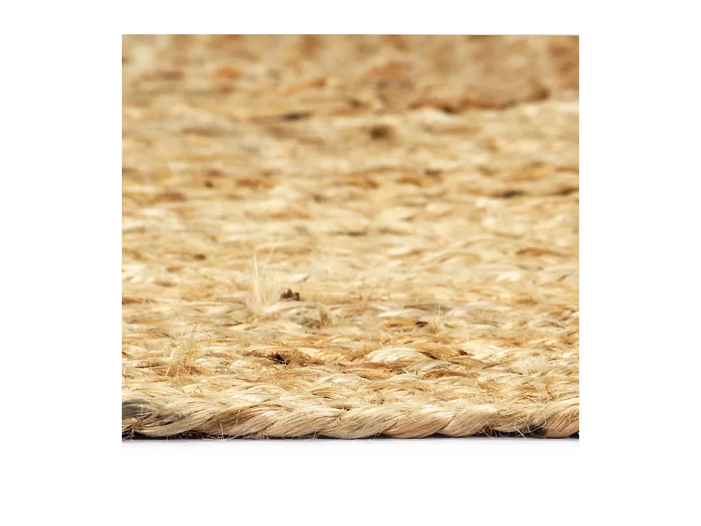 Handgemaakt natuurlijk jute vloerkleed 160x230 cm