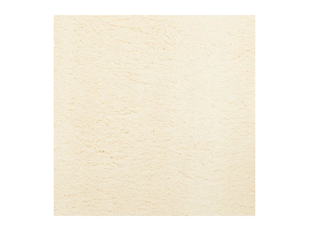 Alfombra HUARTE de pelo corto suave y lavable en color crema 120x170 cm