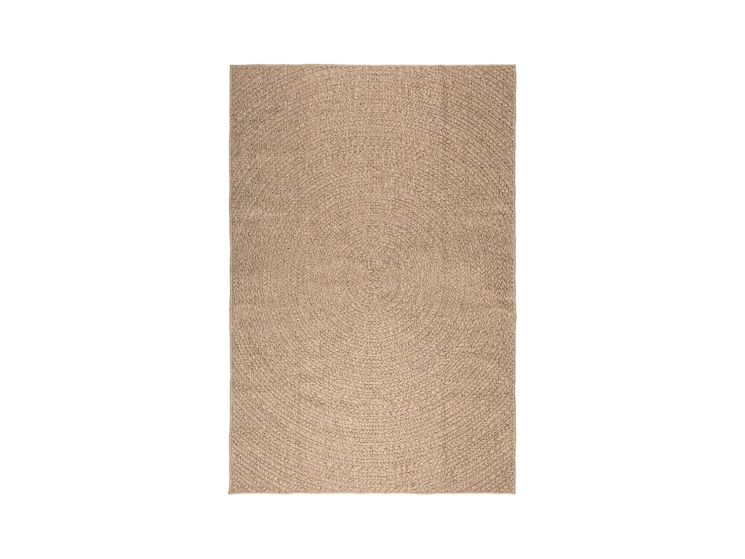 Alfombra ZIZUR 160x230 cm efecto yute para interior y exterior