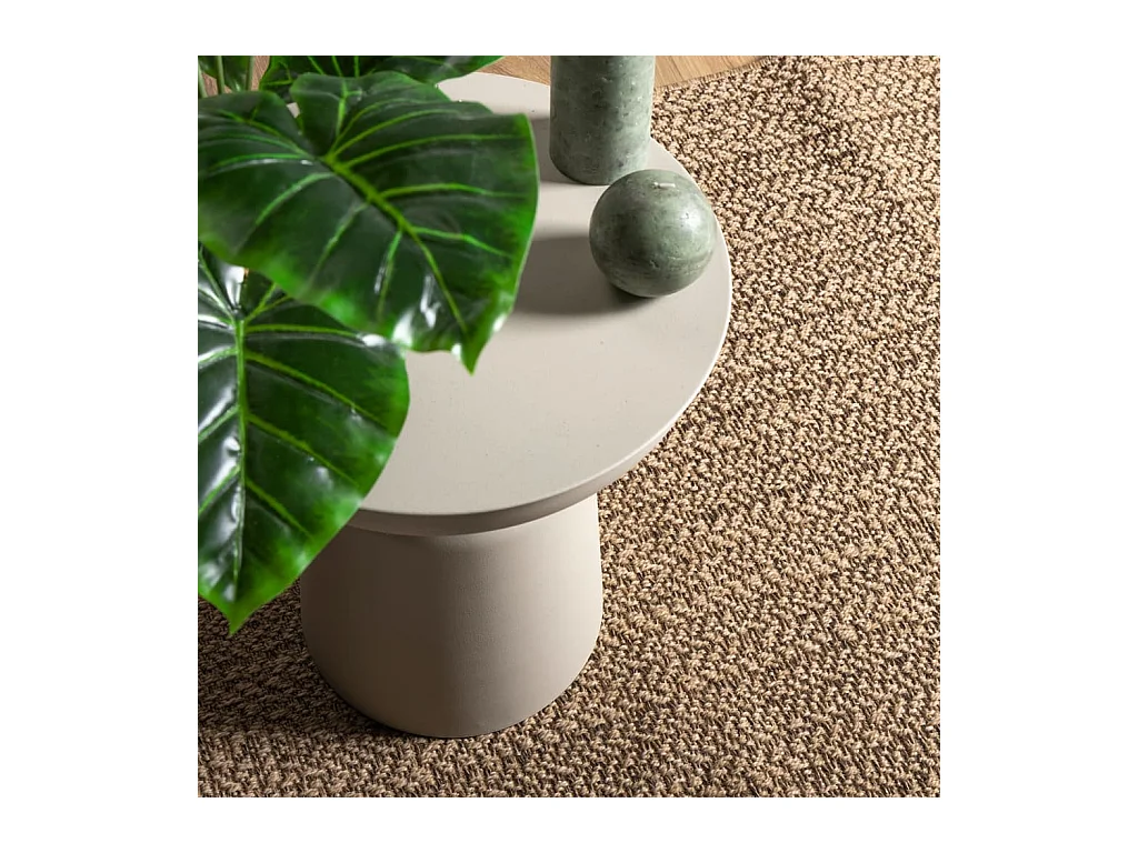 ZIZUR vloerkleed 160x230 cm jute look binnen en buiten