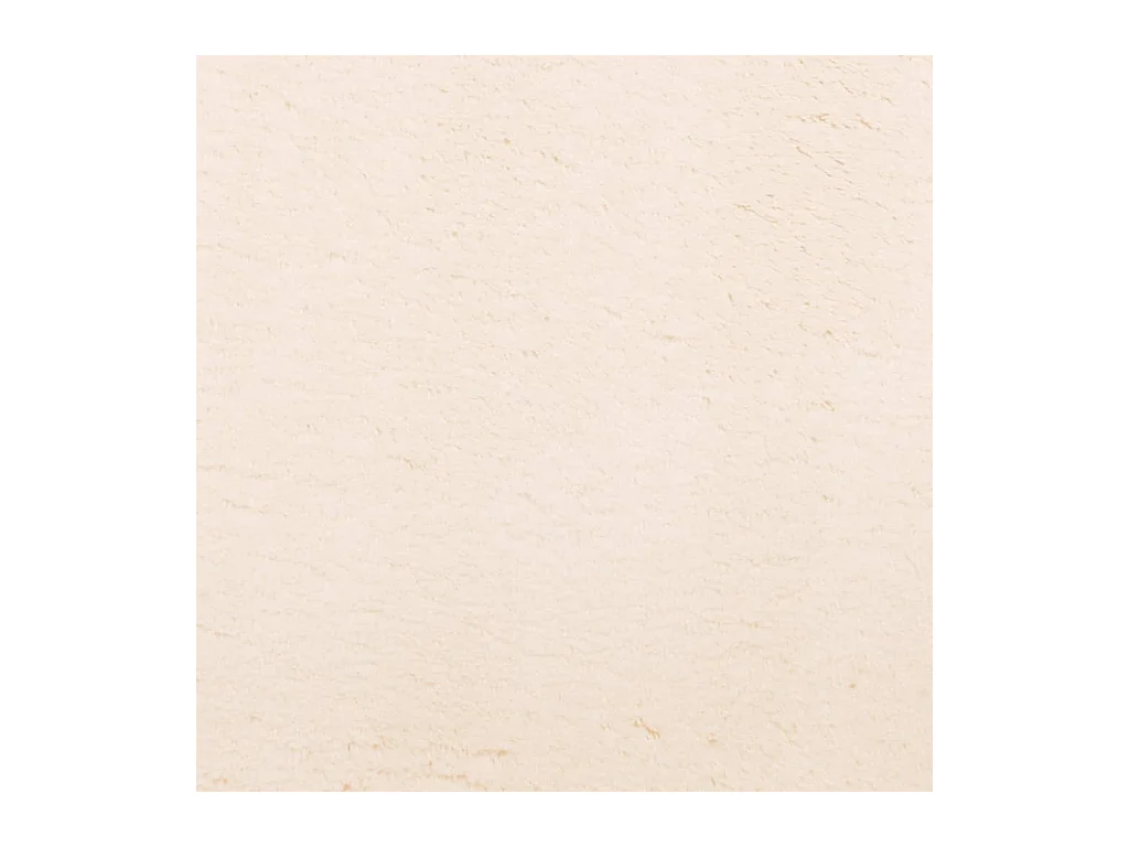 Tappeto HUARTE morbido e lavabile a pelo corto beige 80x200 cm