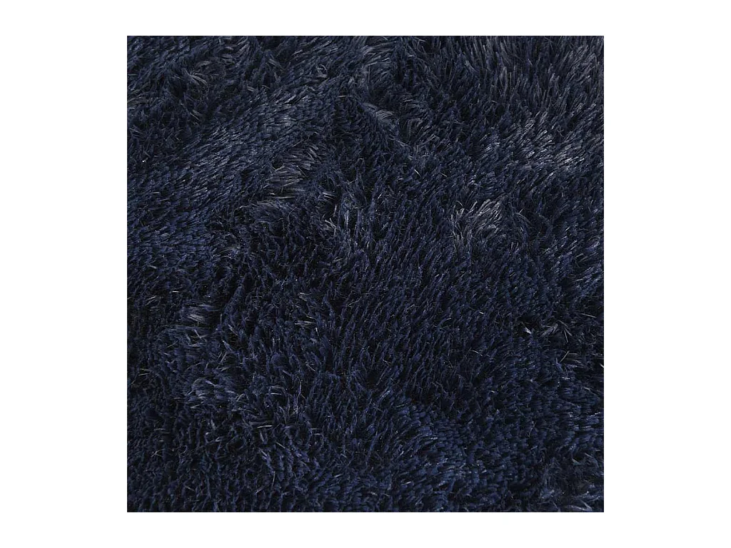 Alfombra de pelo largo NAVARRA azul marino 240x240 cm