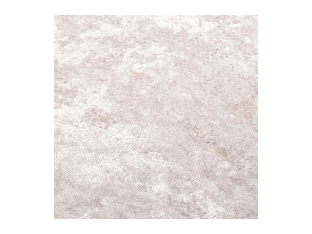 Wasbaar antislip vloerkleed 80x150 cm Lichtbeige