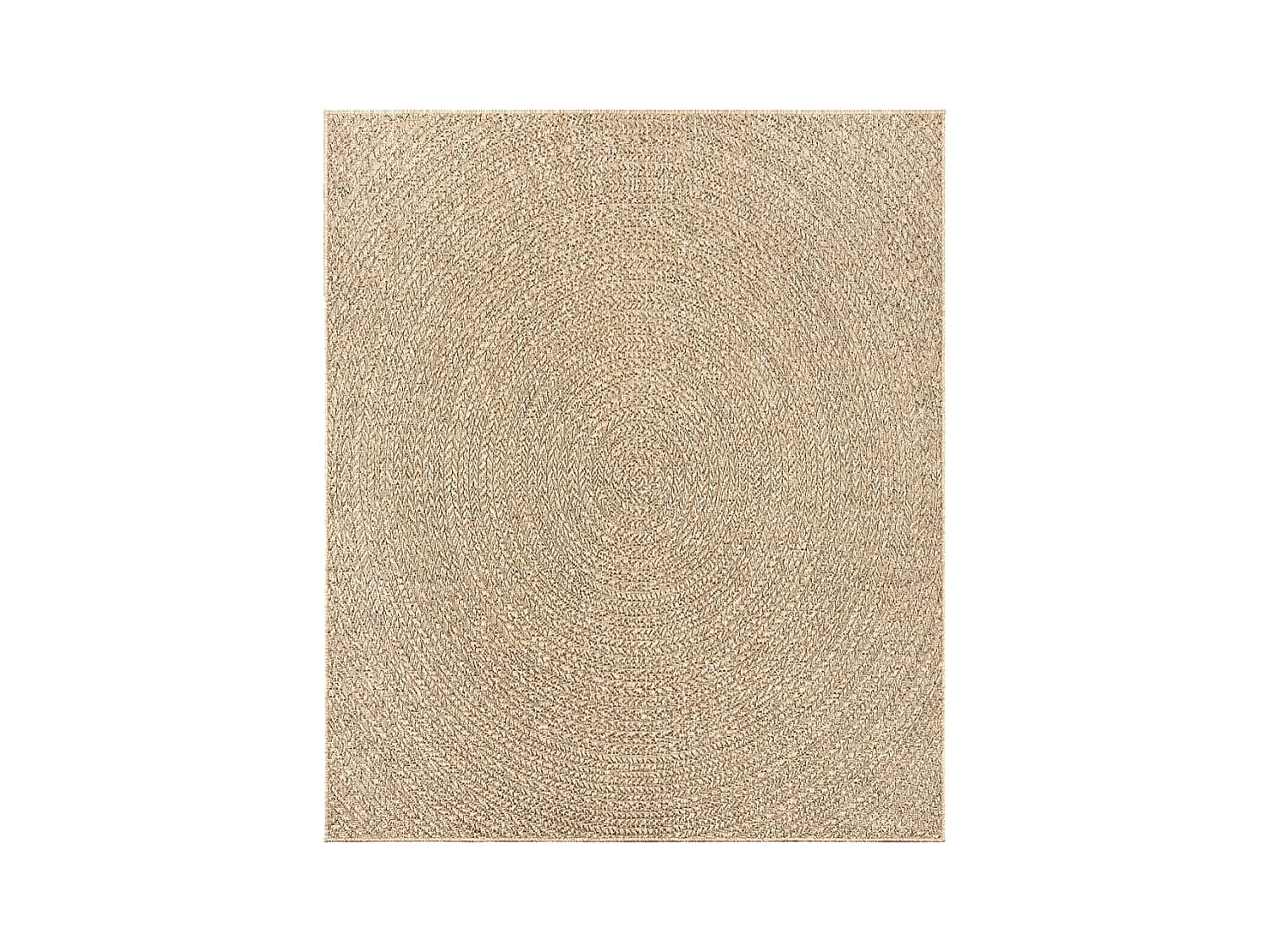 ZIZUR Teppich 240x340 cm Juteoptik Indoor und Outdoor