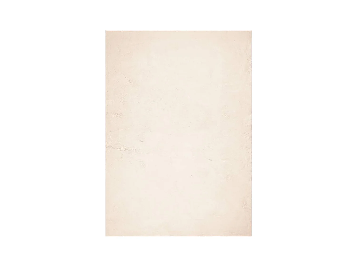 Tapis HUARTE à poils courts doux et lavable beige 160x230 cm