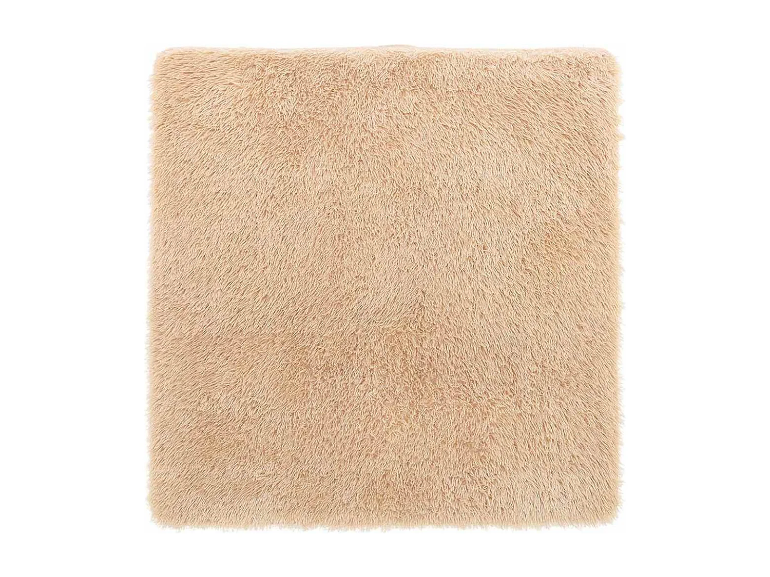 Tappeto shaggy a pelo lungo NAVARRA beige 200x200 cm poliestere