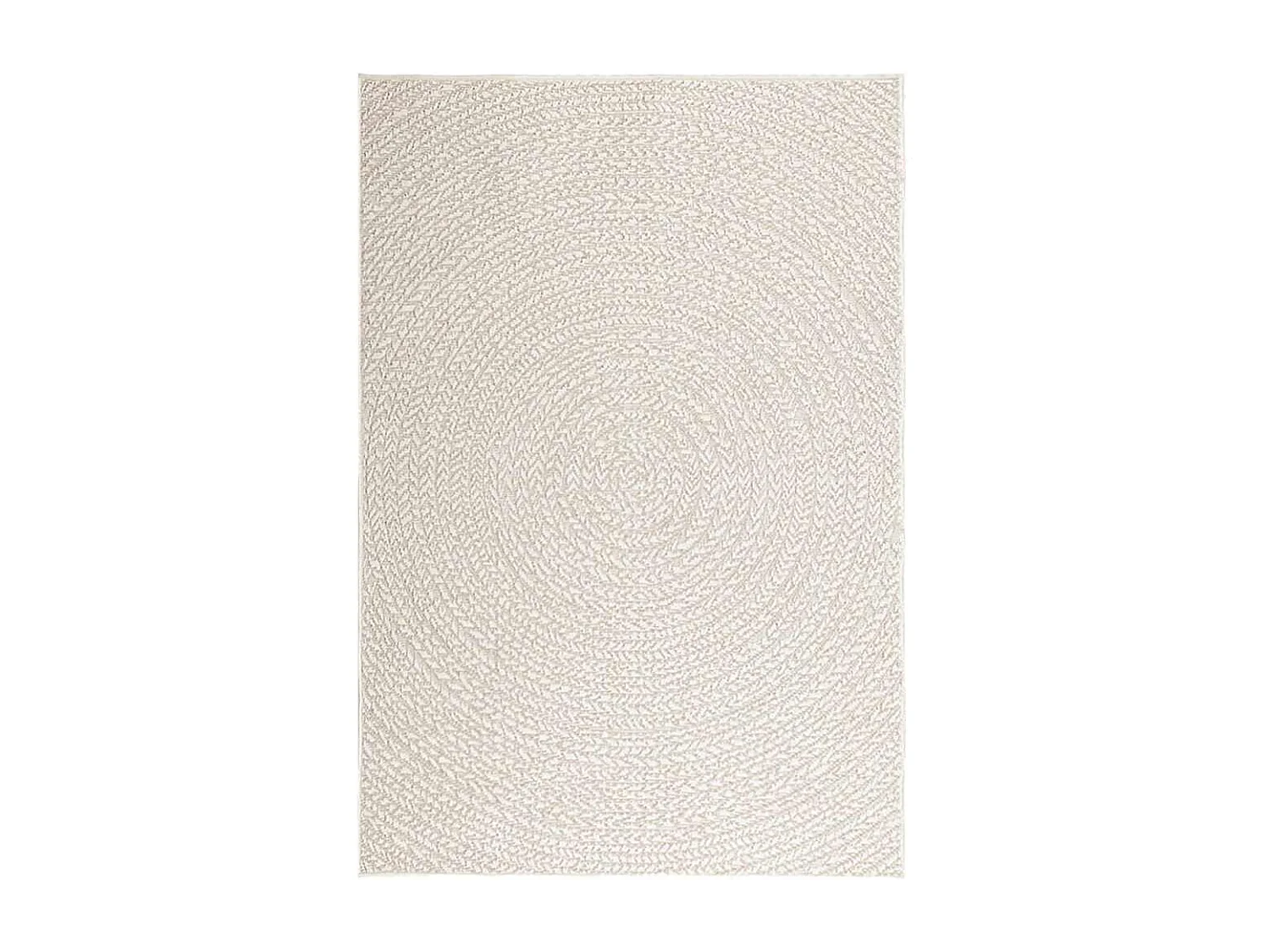 Tappeto ZIZUR crema 120x170 cm effetto juta interno esterno