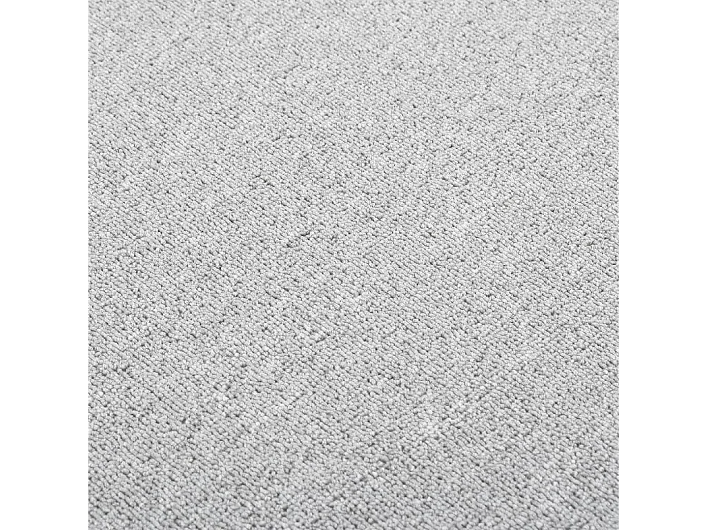 Tapis de couloir Gris clair 80x400 cm