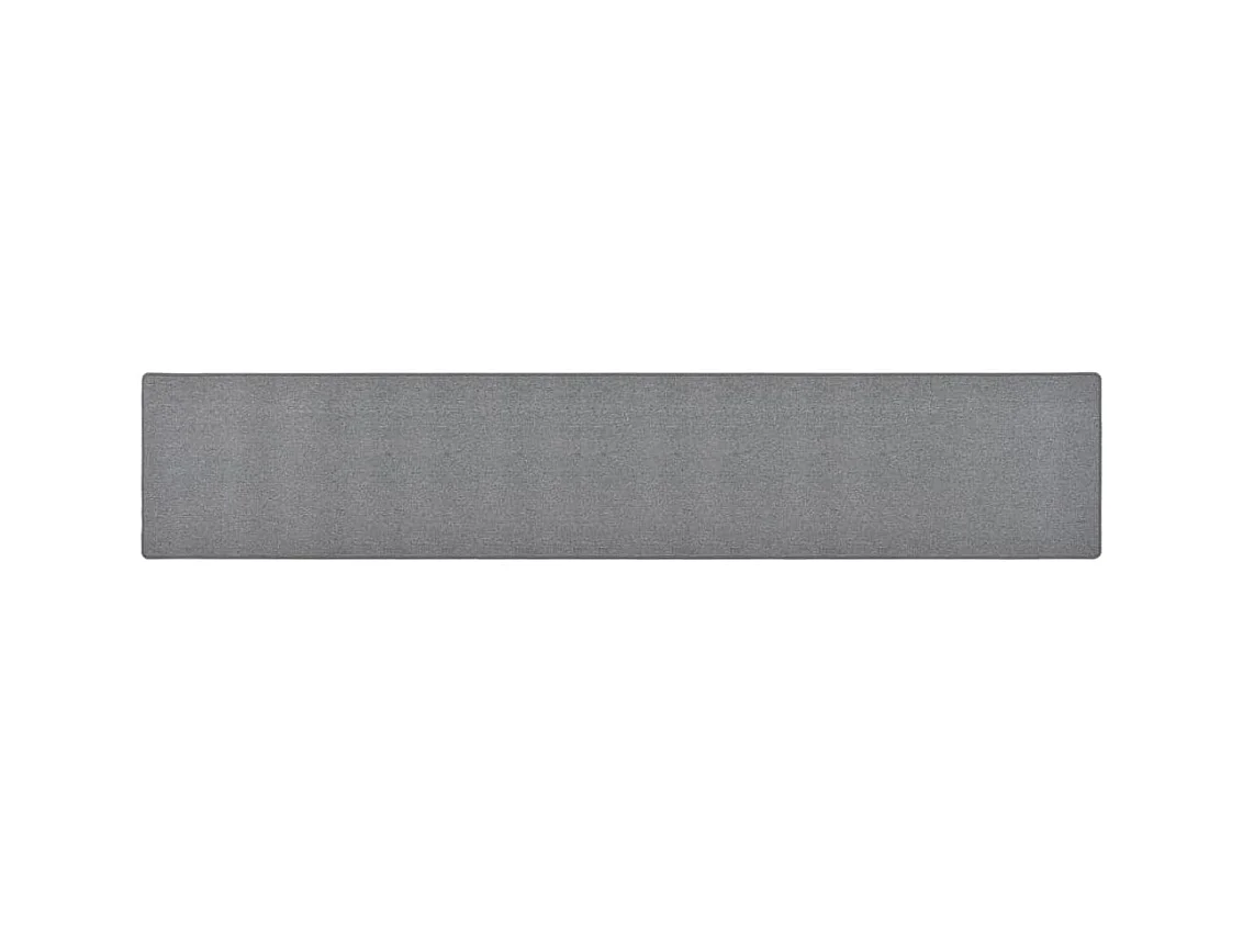 Tappeto Runner Grigio Scuro 50x300 cm