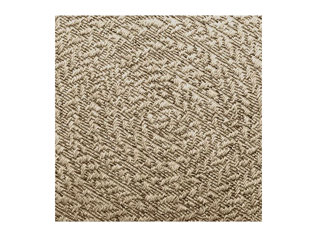 Tapis ZIZUR beige 100x200 cm aspect de jute intérieur extérieur