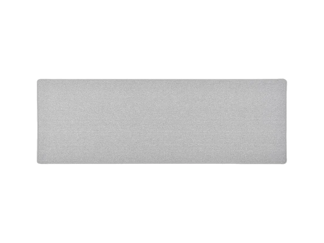 Tappeto Runner Grigio Chiaro 50x150 cm
