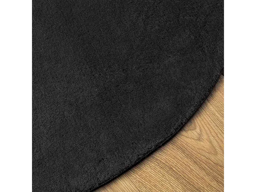 Tapis Noir 160 x 230 cm Polyester