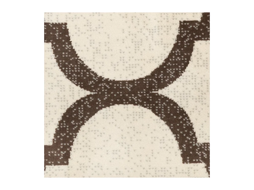 Binnen- en buitenvloerkleed met korte pool 160x230cm antislip