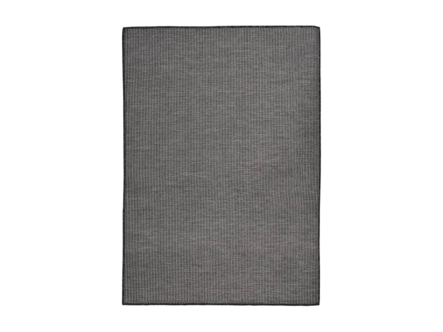 Tappeto da esterno a trama piatta 140x200 cm Grigio