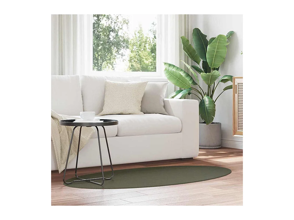 Forest Green vloerkleed 80 x 150 cm polyester