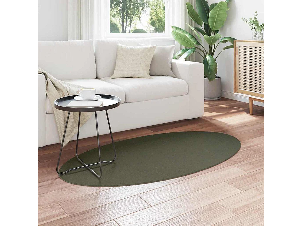 Forest Green vloerkleed 80 x 150 cm polyester