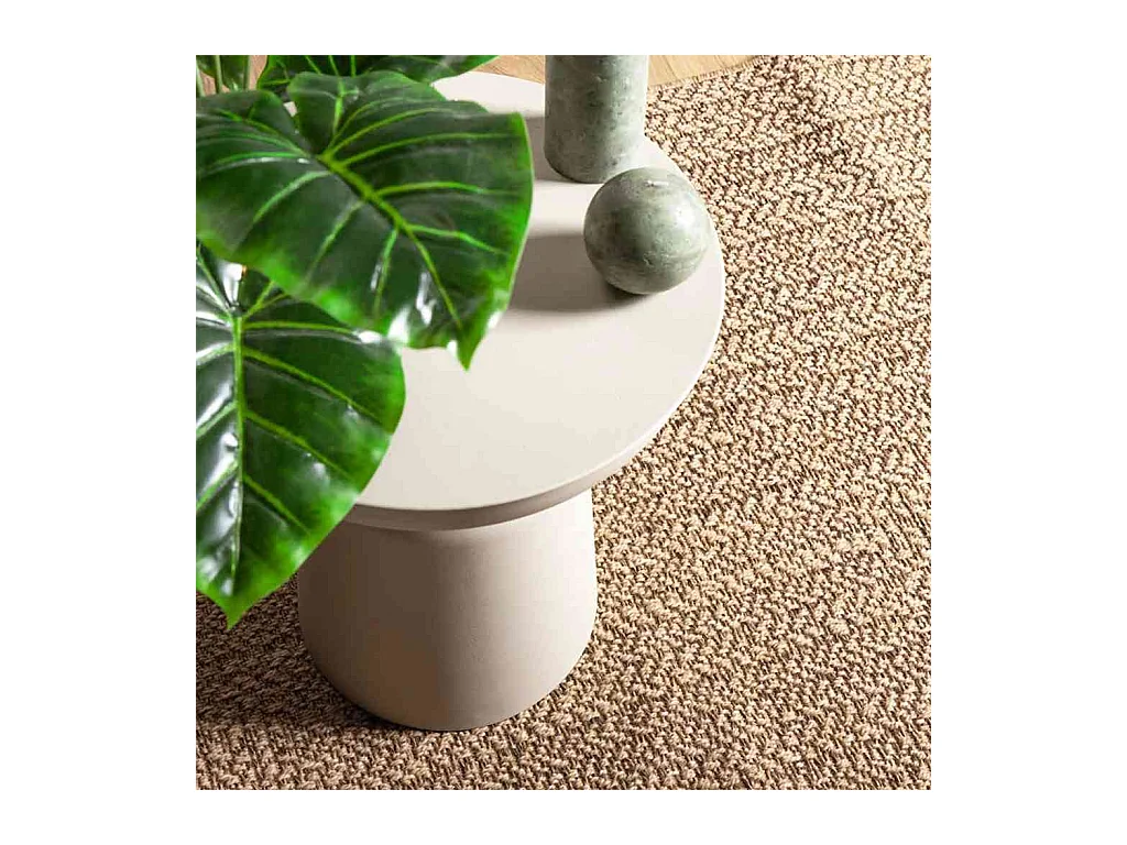 ZIZUR tappeto beige 120x170 cm effetto iuta per interni ed esterni