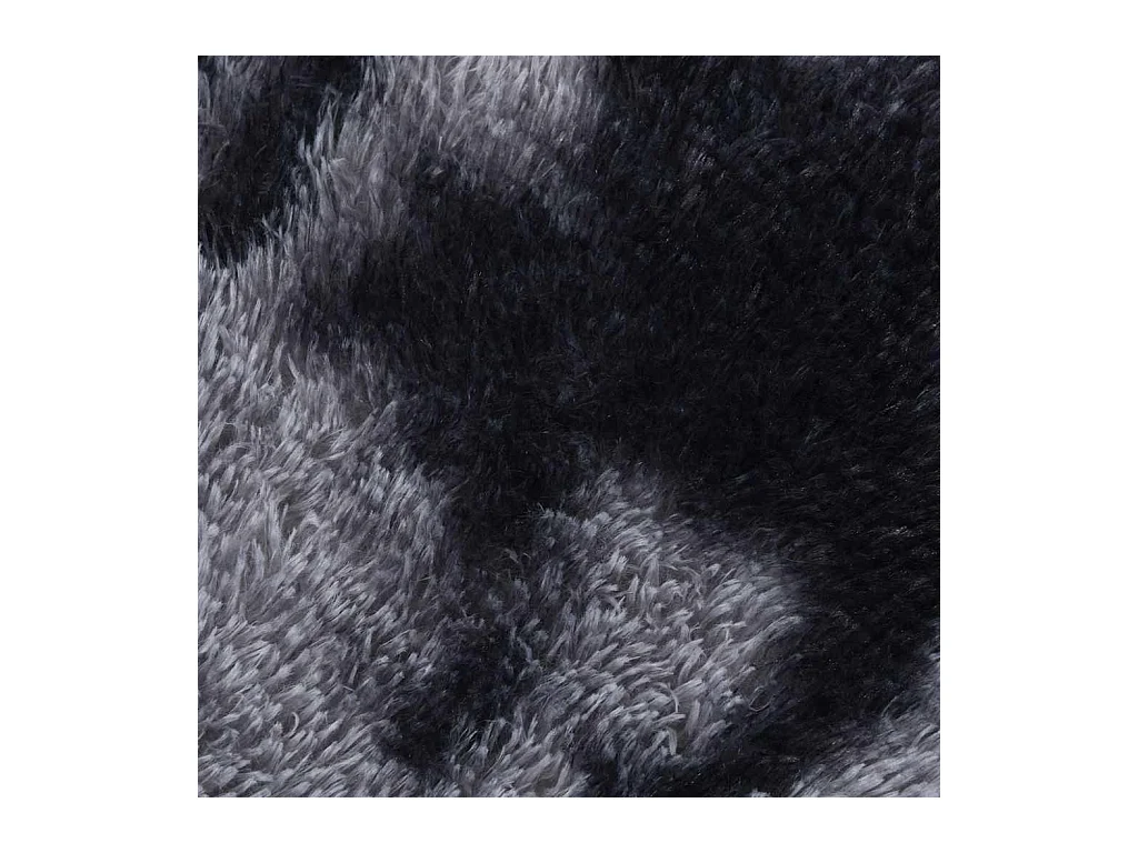 NAVARRA Shaggy Vloerkleed Donkergrijs 240x240 cm