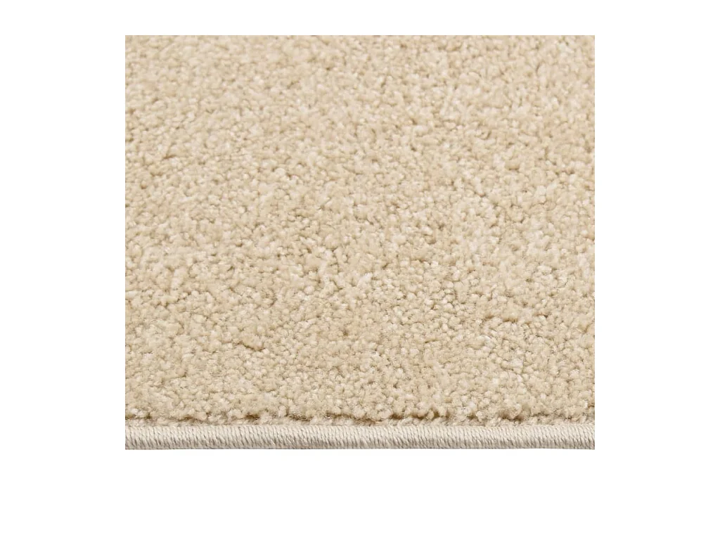 Alfombra de pelo corto 160x230 cm Beige