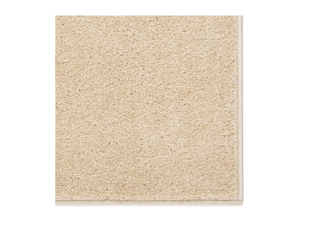 Alfombra de pelo corto 160x230 cm Beige