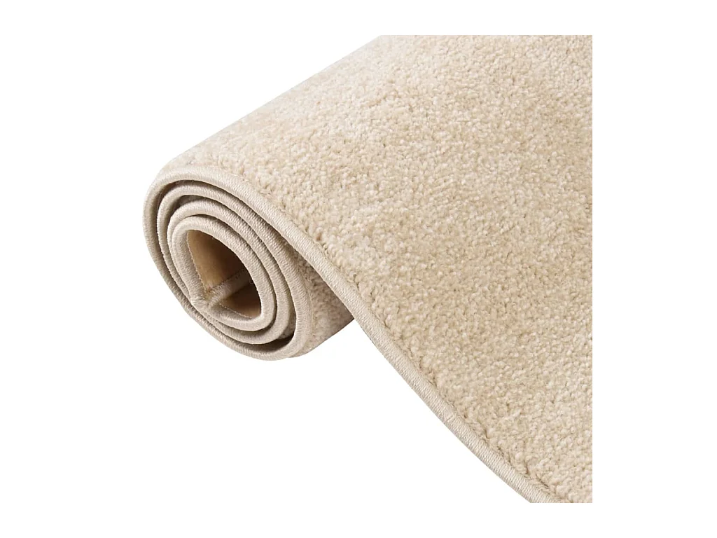 Alfombra de pelo corto 160x230 cm Beige
