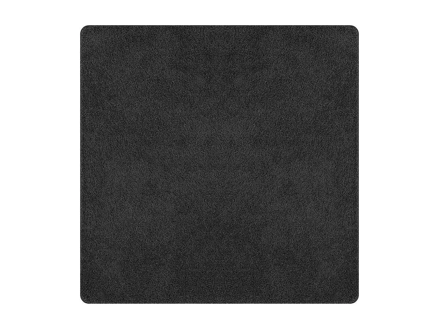 Tapis Gris foncé 120 x 120 cm Polypropylène
