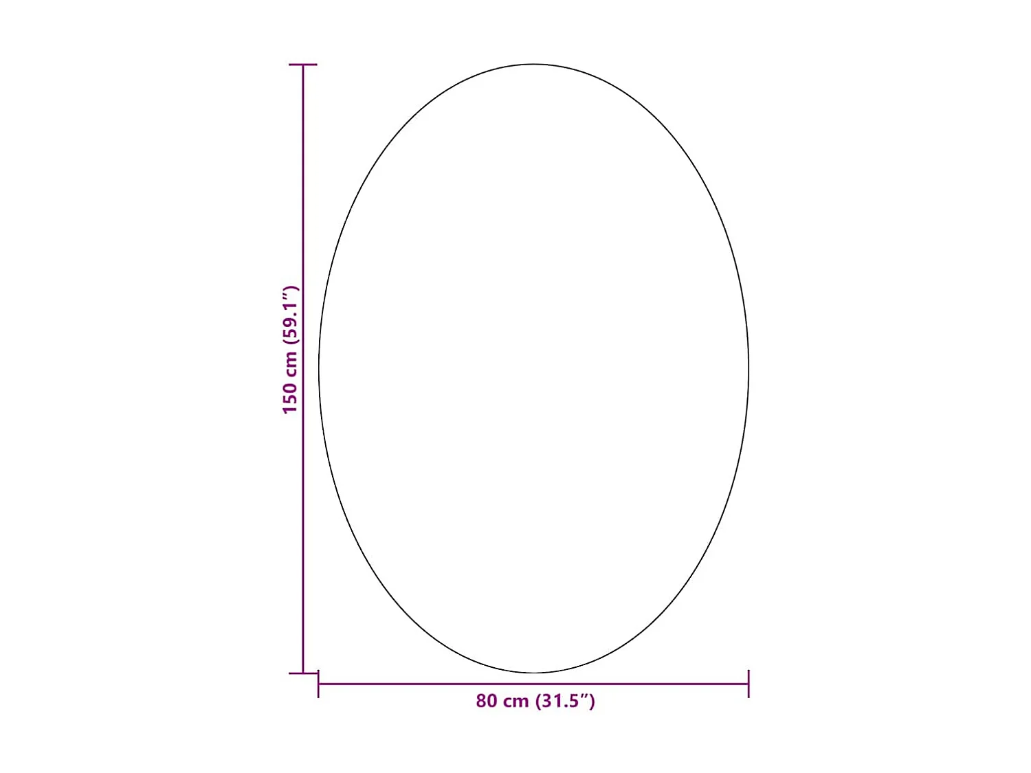 Tapis Couleur sable 160 x 230 cm Polyester