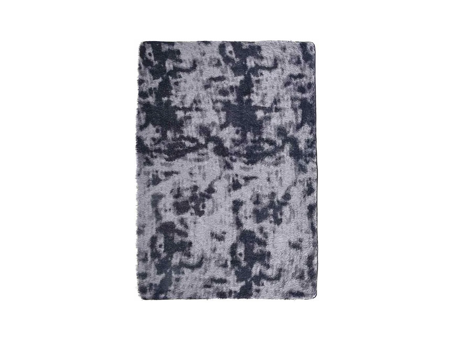 Alfombra peluda NAVARRA gris oscuro 120x170 cm