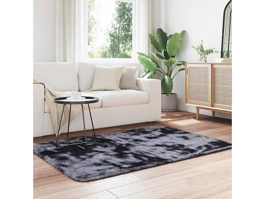 Tappeto Shaggy NAVARRA Grigio Scuro 120x170 cm