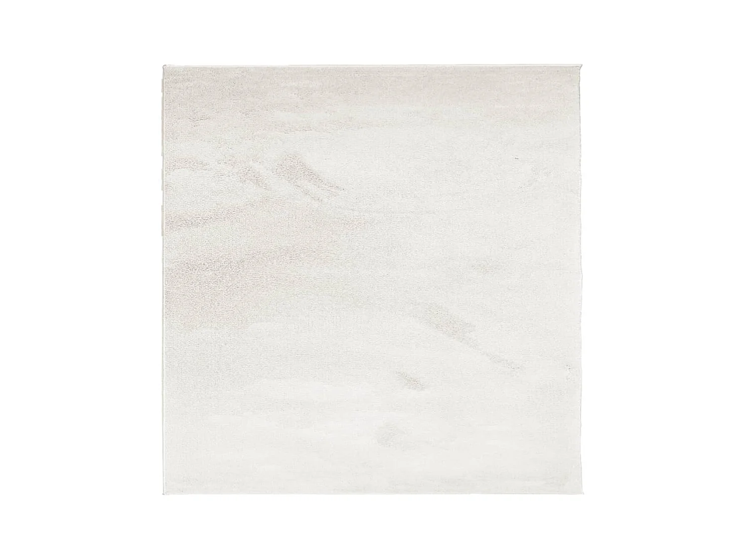 Tapis OVIEDO à poils courts beige 120x120 cm