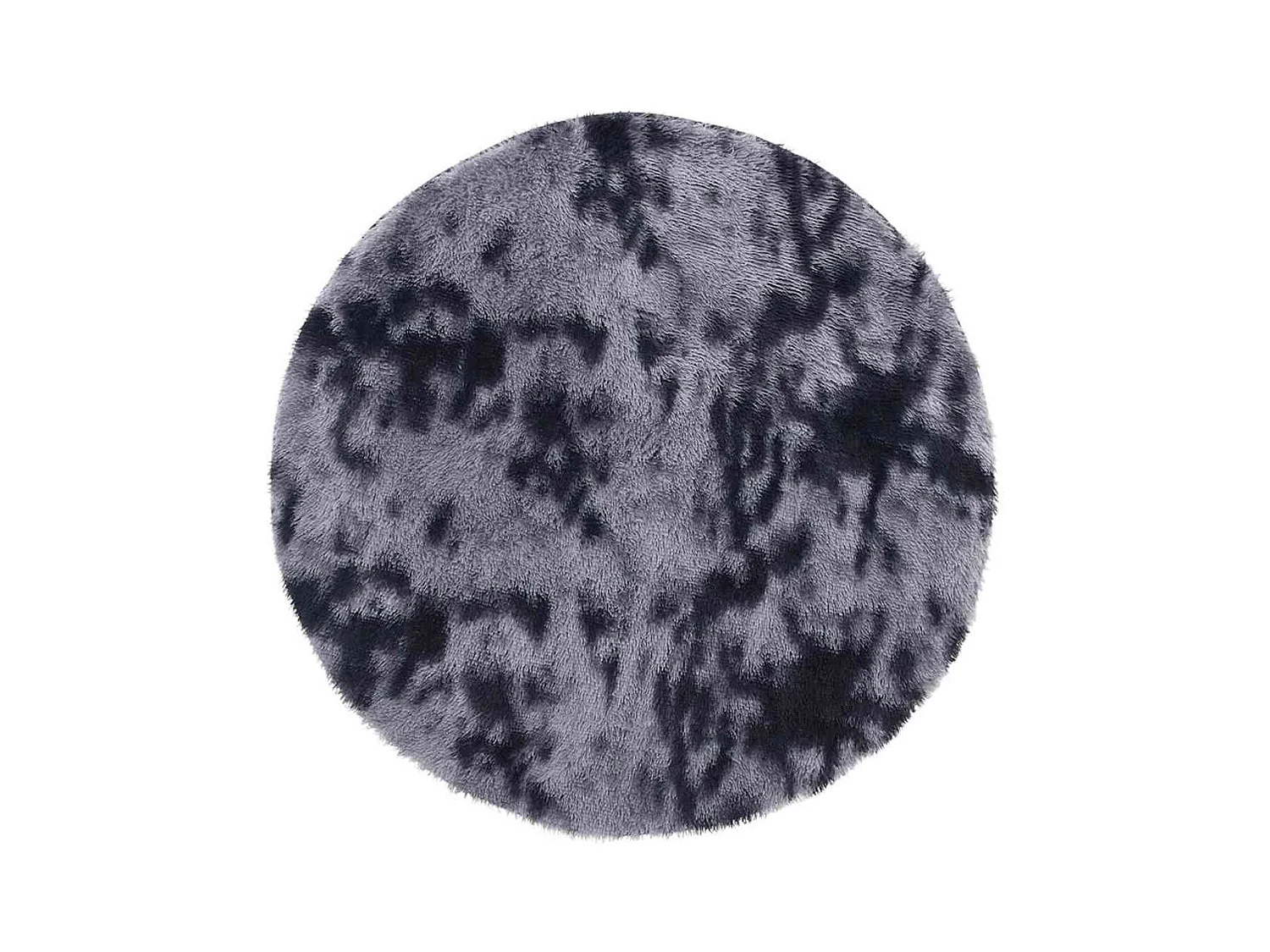 Tappeto Shaggy NAVARRA Grigio Scuro 160x160 cm