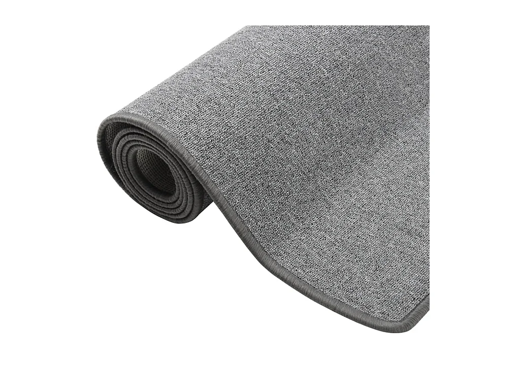 Tapis de couloir Gris foncé 80x250 cm