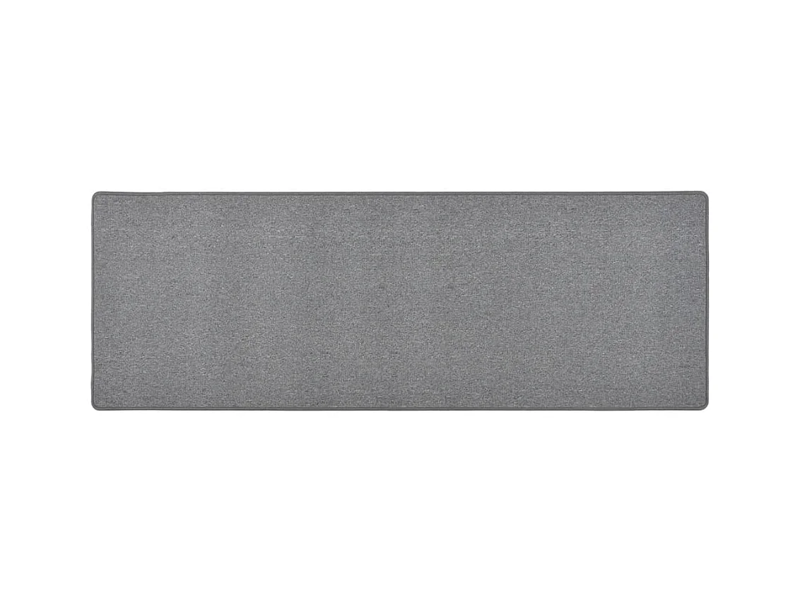 Tapis de couloir Gris foncé 80x250 cm