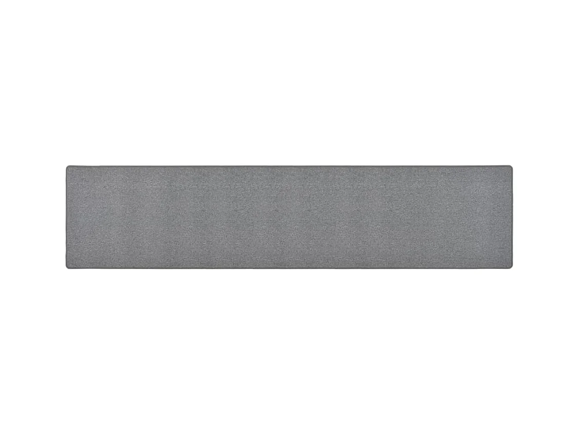 Tapis de couloir Gris foncé 50x250 cm