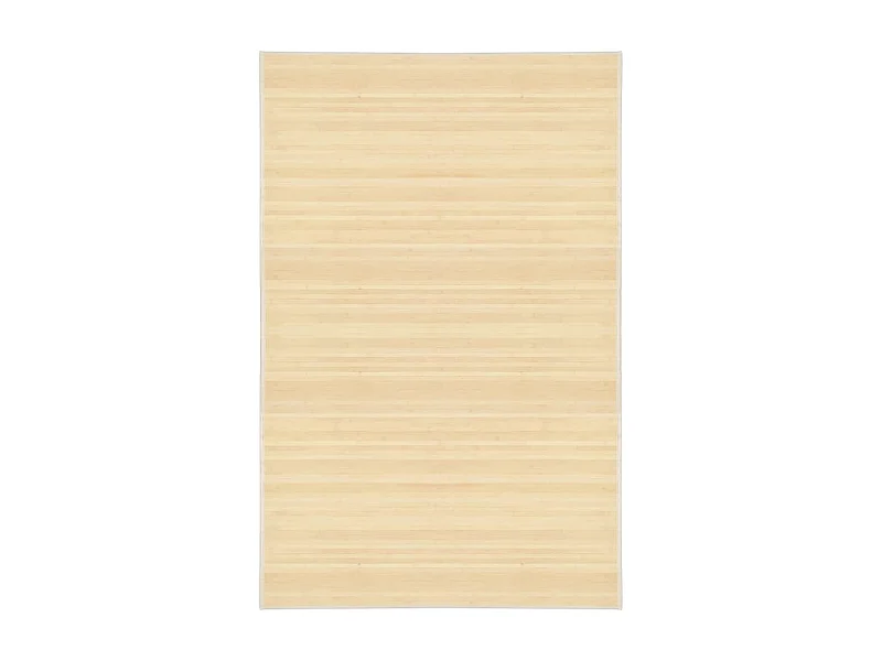 Tapis en bambou 100x160 cm Naturel