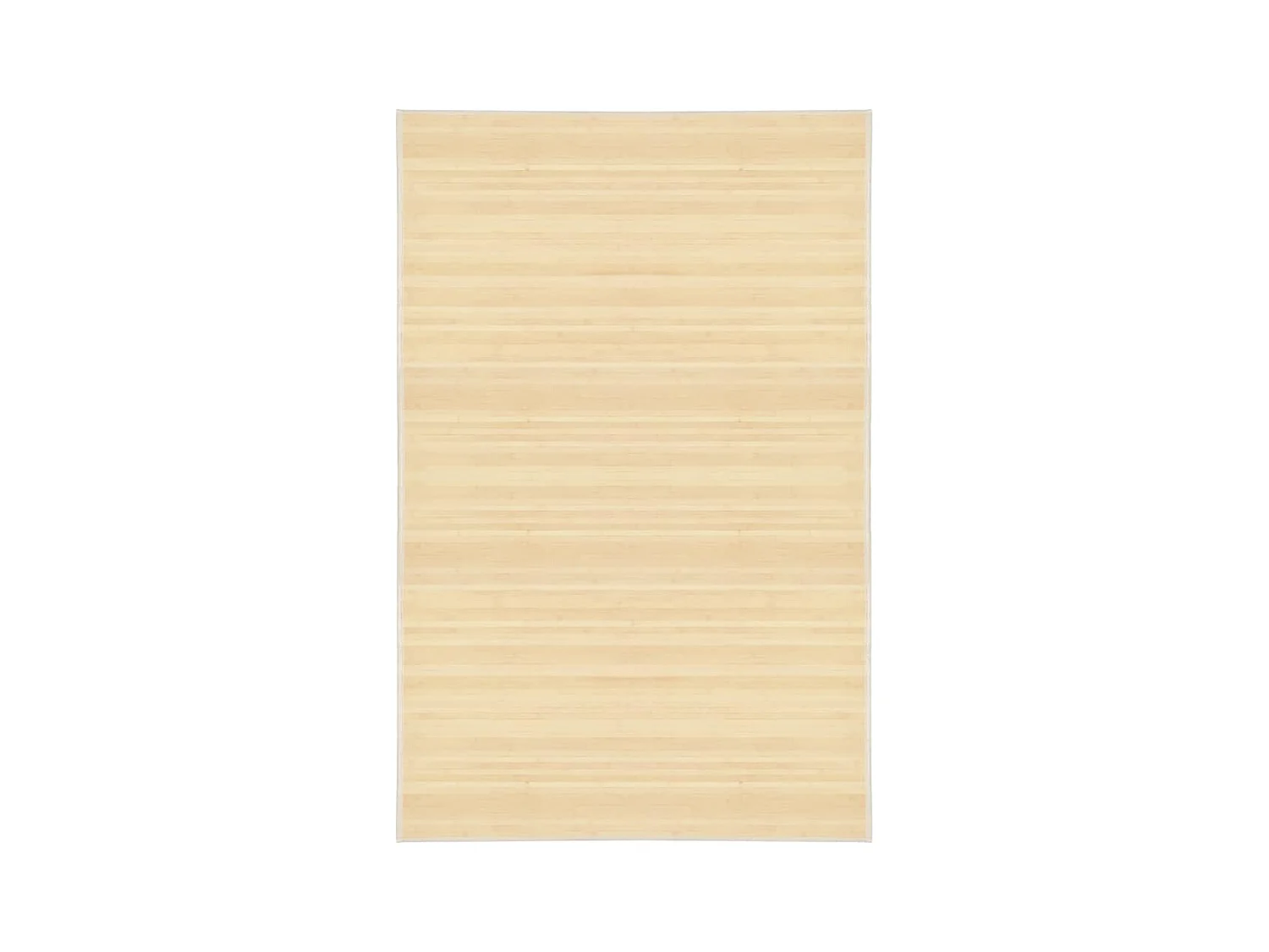 Tapis en bambou 100x160 cm Naturel