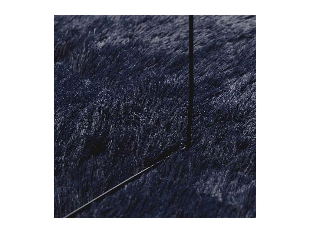 NAVARRA marineblauw langpolig shaggy vloerkleed 200x290 cm