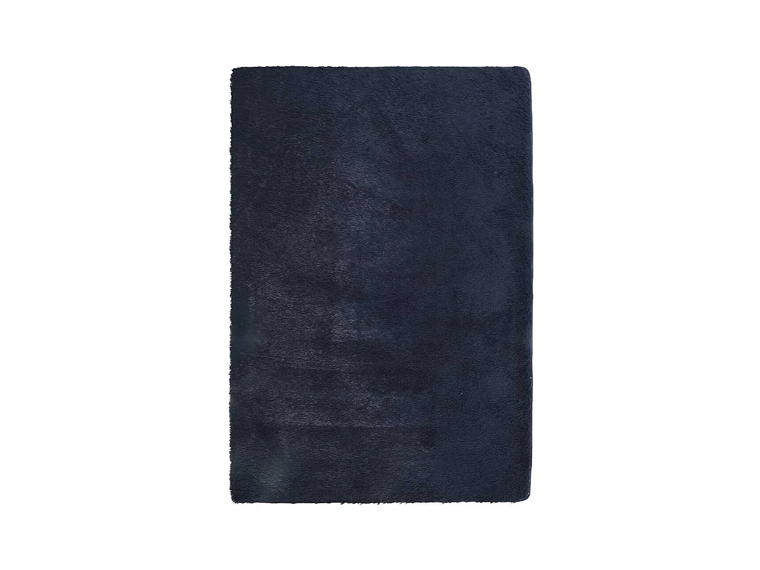 Tapis shaggy à poils longs NAVARRA bleu marine 200x290 cm