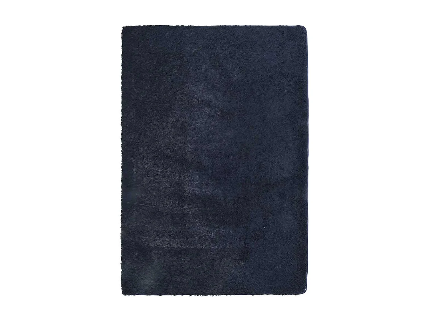 Tapis shaggy à poils longs NAVARRA bleu marine 200x290 cm
