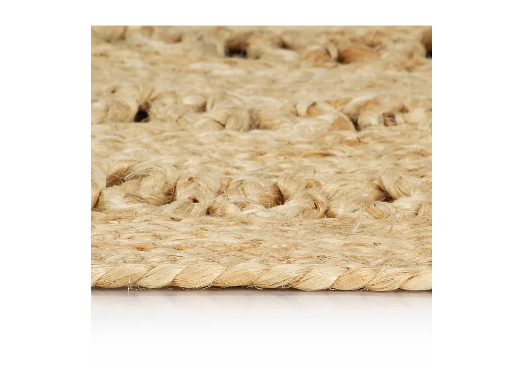 Tappeto fatto a mano in juta intrecciata 210 cm