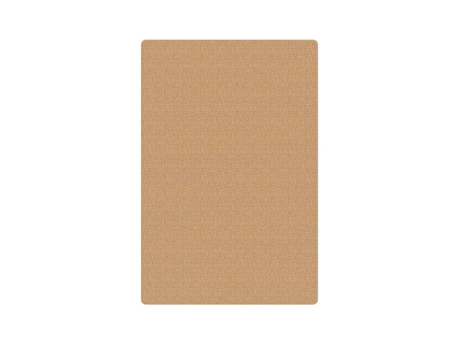 Alfombra de yute con reverso de látex 180x250 cm