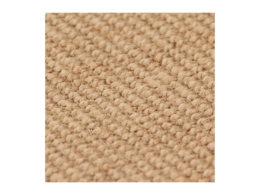 Alfombra de yute con reverso de látex 180x250 cm