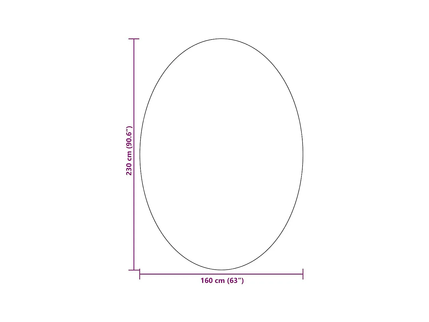 Tappeto verde bosco 160 x 230 cm in poliestere